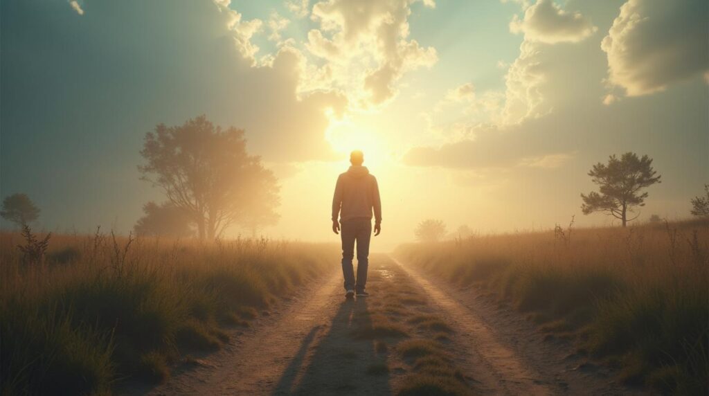 early warning signs of clinical burnout — editorial photograph, wide landscape composition