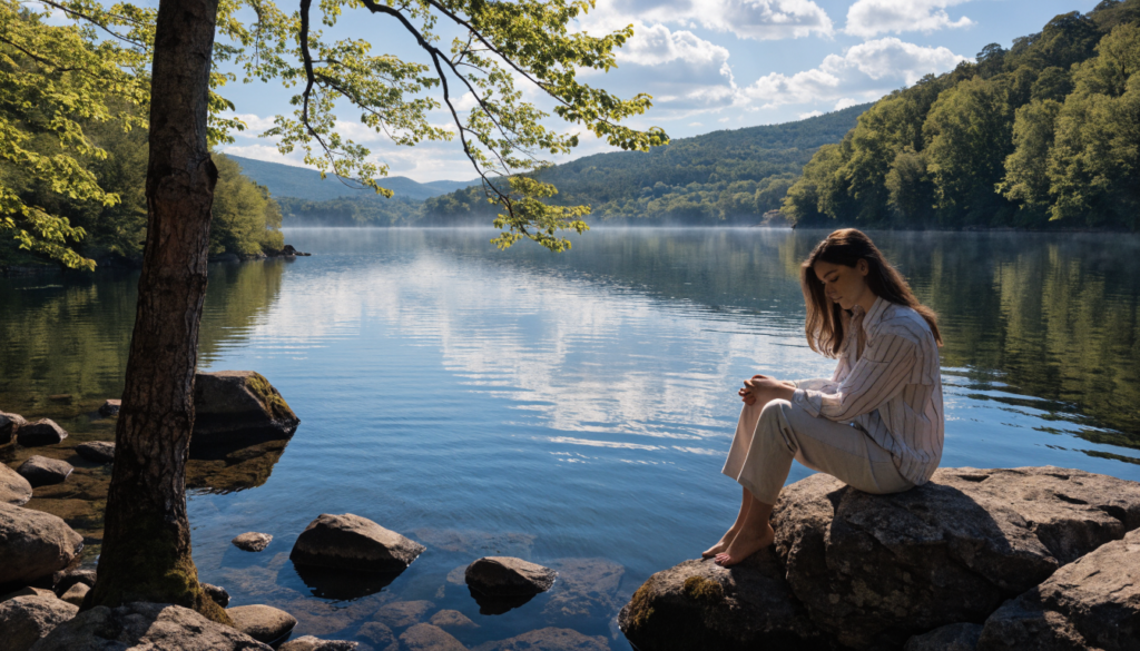 mental health services Maryland — editorial photograph, wide landscape composition