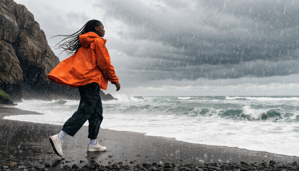 seasonal changes and mental health — editorial photograph, wide landscape composition